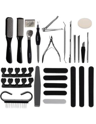 CONJUNTO MANICURE E PEDICURE 31 PEÇAS MANICURE E PEDICURE