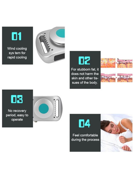 APARELHO CRIOPÓLISE PORTATIL ATÉ -8ºC MAQUINAS DE CAVITAÇÃO