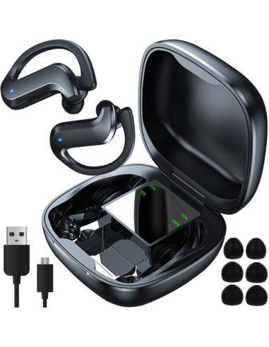 AURICULARES SEM FIO COM POWERBANK 5.0 IZOXIS APARELHOS AUDITIVOS