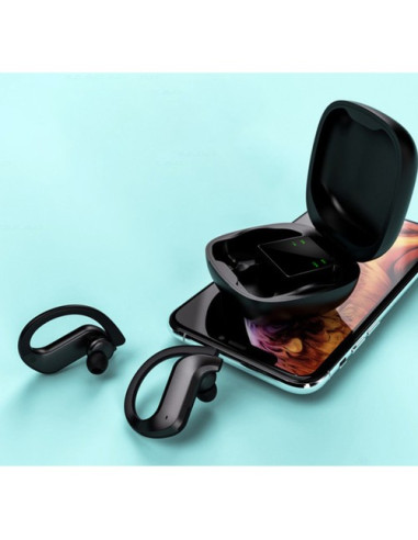 AURICULARES SEM FIO COM POWERBANK 5.0 IZOXIS APARELHOS AUDITIVOS