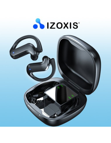 AURICULARES SEM FIO COM POWERBANK 5.0 IZOXIS APARELHOS AUDITIVOS