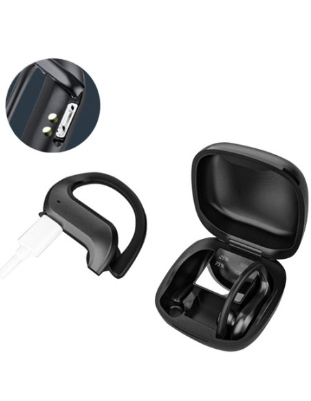 AURICULARES SEM FIO COM POWERBANK 5.0 IZOXIS APARELHOS AUDITIVOS