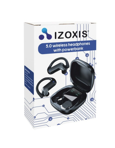 AURICULARES SEM FIO COM POWERBANK 5.0 IZOXIS APARELHOS AUDITIVOS