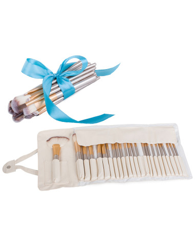 CONJUNTO DE 24 PINCEIS MAQUIAGEM PROFISSIONAIS MAQUIAGEM
