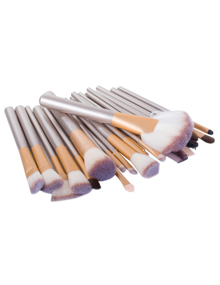 CONJUNTO DE 24 PINCEIS MAQUIAGEM PROFISSIONAIS MAQUIAGEM