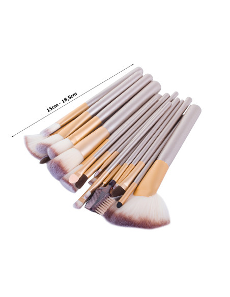 CONJUNTO DE 24 PINCEIS MAQUIAGEM PROFISSIONAIS MAQUIAGEM