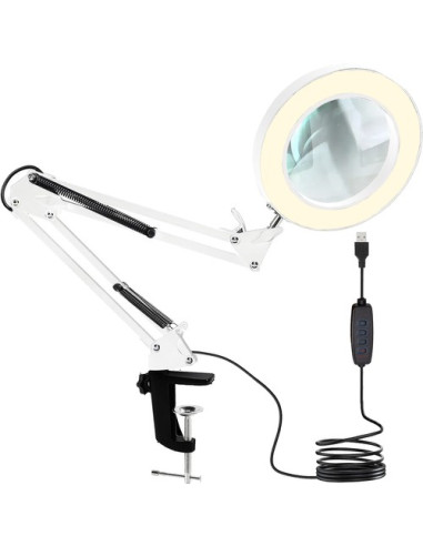 LUPA COM LUZ LED PROFISSIONAL LUPAS DE ESTÉTICA