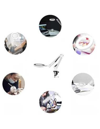LUPA COM LUZ LED PROFISSIONAL LUPAS DE ESTÉTICA