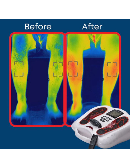 MASSAGEADOR DE PÉS INFRAVERMELHO MAGNETOTERAPIA APARELHOS DE MASSAGEM