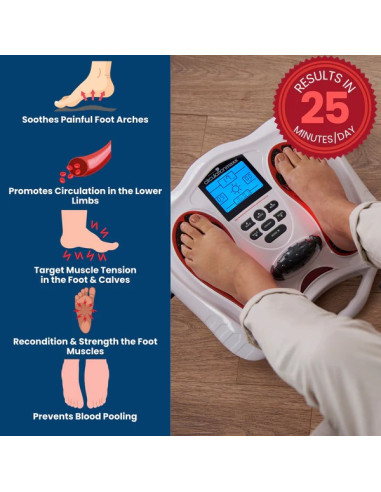 MASSAGEADOR DE PÉS INFRAVERMELHO MAGNETOTERAPIA APARELHOS DE MASSAGEM