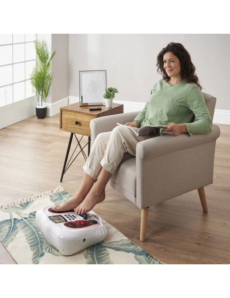 MASSAGEADOR DE PÉS INFRAVERMELHO MAGNETOTERAPIA APARELHOS DE MASSAGEM