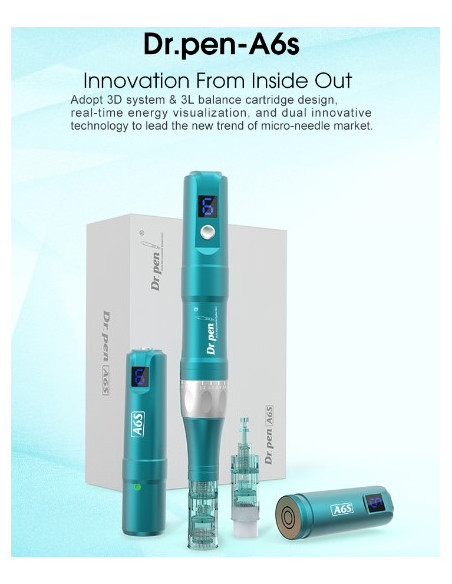 DR PEN ULTIMA A6S DERMAPEN MICRONEEDLING APARELHOS MICROAGULHAMENTO