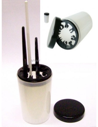 COPO PARA 8 PINCEIS -SUPORTE PARA LIMPEZA DE PINCEIS DIVERSOS