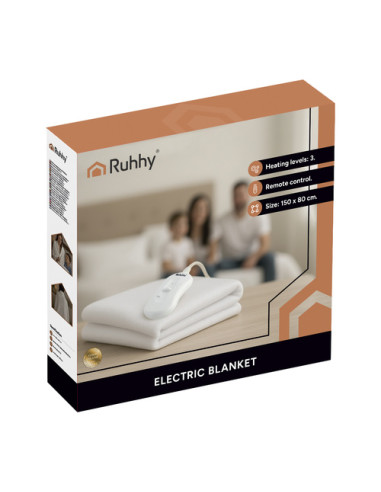 MANTA ELETRICA TERMICA POLAR 150 X 80 CM ESTECTICA E BEM ESTAR