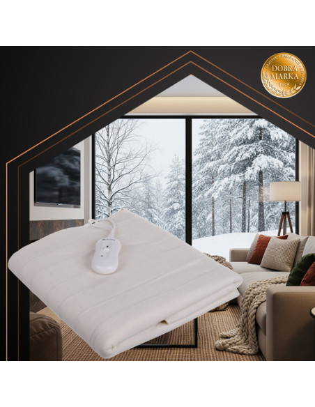 MANTA ELETRICA TERMICA POLAR 150 X 80 CM ESTECTICA E BEM ESTAR