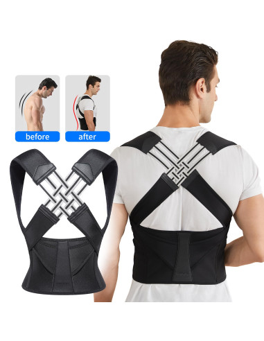 COLETE CORRETOR DE POSTURA AJUSTÁVEL COLETES DE POSTURA