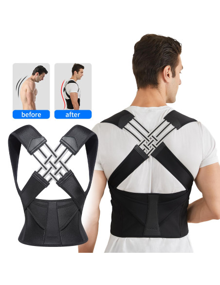 COLETE CORRETOR DE POSTURA AJUSTÁVEL COLETES DE POSTURA
