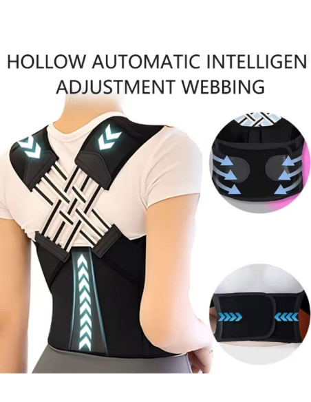 COLETE CORRETOR DE POSTURA AJUSTÁVEL COLETES DE POSTURA