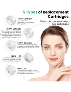 CARTUCHOS HYDRA PEN H5 DR.PEN MICRONEEDLLING CARTUCHOS DERMAPEN 2