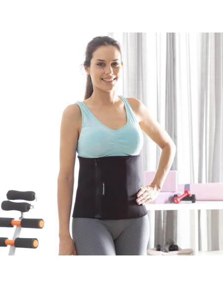 CINTA ABDOMINAL EM NEOPRENE EFEITO SAUNA
