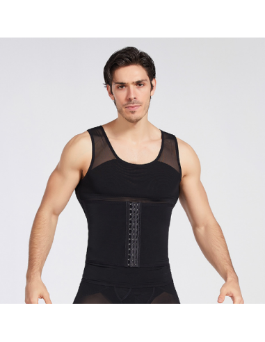 T SHIRT MODELADORA MASCULINA COM COMPRESSÃO ABDOMINAL