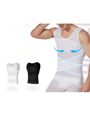 CAMISOLA MODELADORA REDUTORA PARA HOMEM