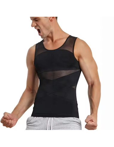 CAMISOLA MODELADORA REDUTORA PARA HOMEM