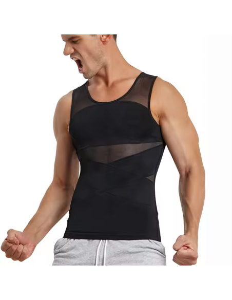 CAMISOLA MODELADORA REDUTORA PARA HOMEM