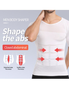 CAMISOLA MODELADORA MASCULINA DE COMPRESSÃO 2