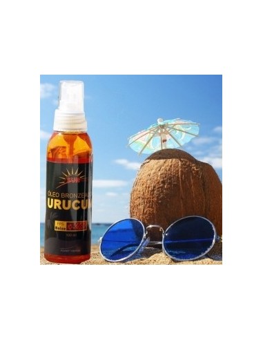 OLEO DE URUCUM BRONZEADOR CENOURA 200ML BRONZEADORES E PROTECTORES